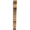 Ekena Millwork Balboa Slat Smooth Bracket, Western Red Cedar, 3 1/2"W x 26"D x 34"H BKT04X26X34BOA06SWR - alternate 4